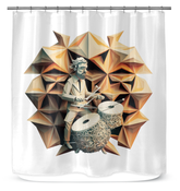 Euphonic Echoes Shower Curtain